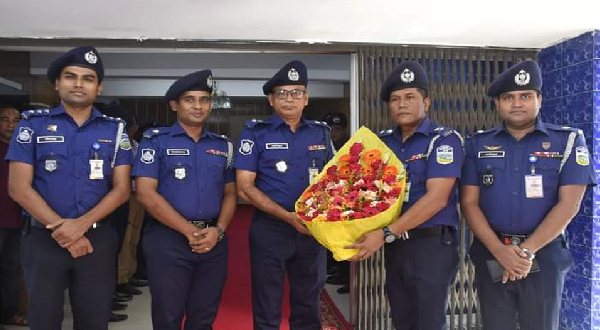 শেরপুর জেলার নবাগত পুলিশ সুপার হিসেবে যোগদান আমিনুল ইসলামের